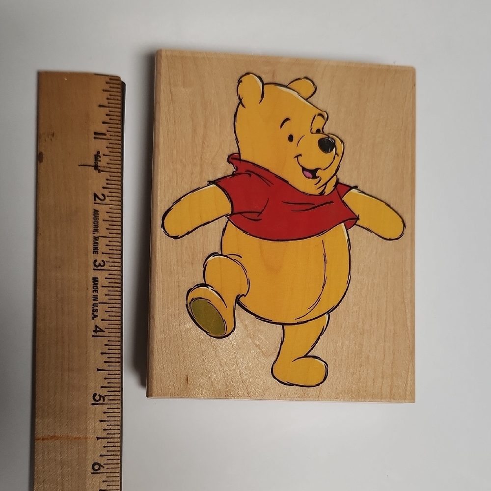Winnie the Pooh Wooden Stamp